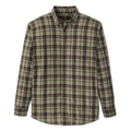 Madras Button-Down Shirt in Olive Gravel Plaid