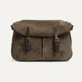 Medium Fisherman's Musette in Musk Suede