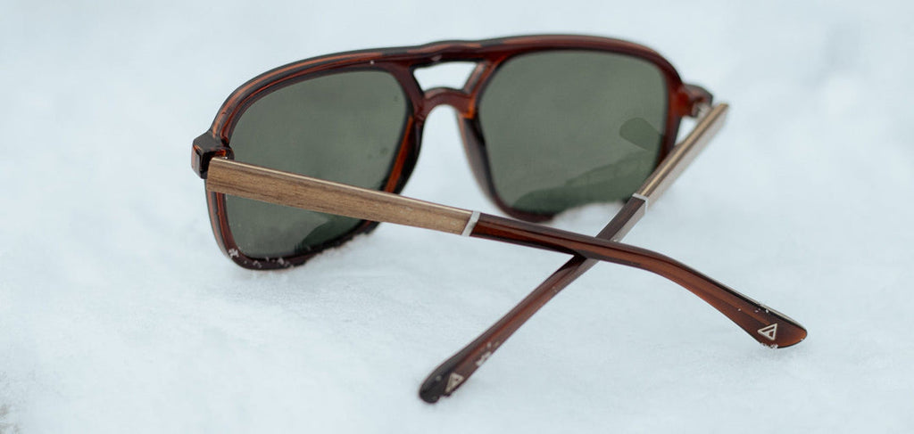 Glacier in Clay, Walnut & G15 Polarized