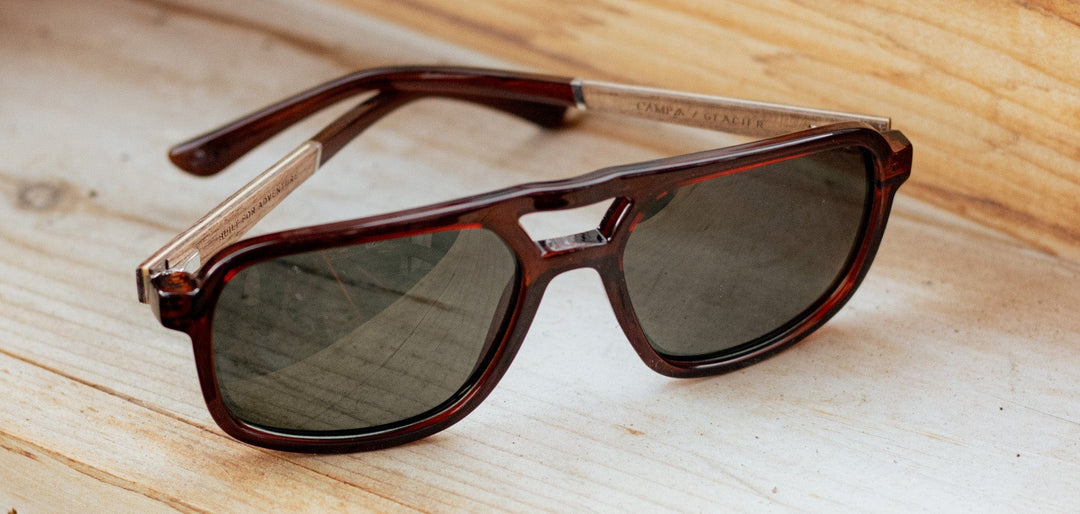 Glacier in Clay, Walnut & G15 Polarized