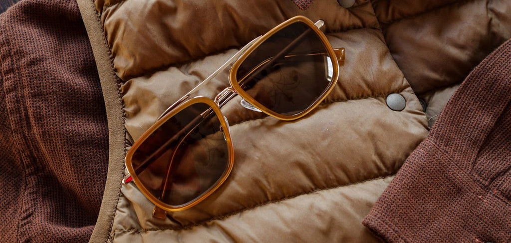 Grant in Caramel & Gold, Walnut & Brown Fade Polarized