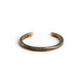 Heavyweight Workshop Cuff in Work Patina Brass