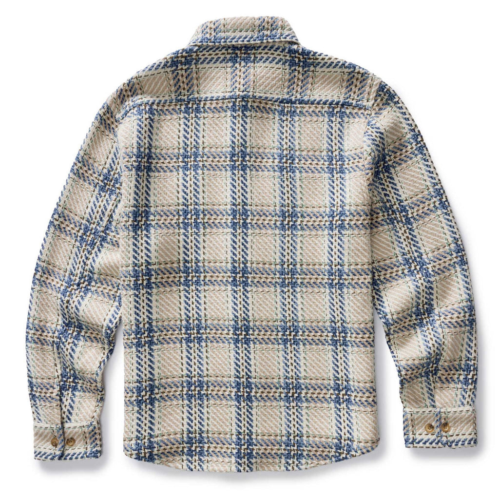 The Cutter Overshirt in Sandbar Plaid