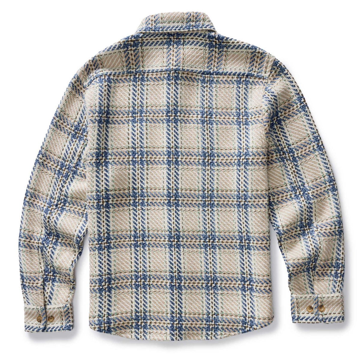 The Cutter Overshirt in Sandbar Plaid
