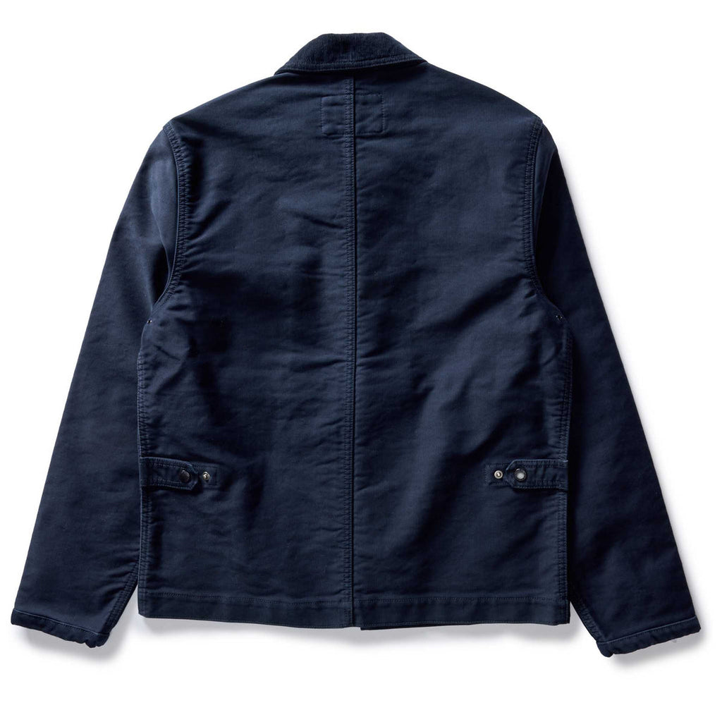 The Deck Jacket in Dark Navy Bedford Cord
