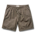 The Apres Short in Organic Espresso Foundation Twill