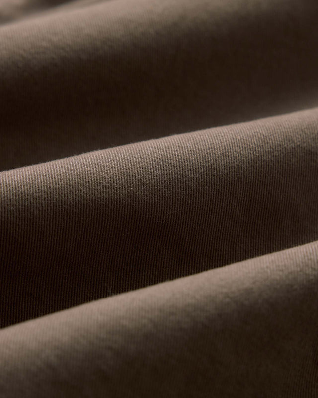 The Apres Short in Organic Espresso Foundation Twill
