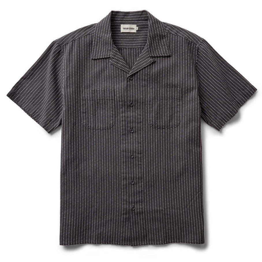 The Conrad Shirt in Pickstitch Stripe Dobby