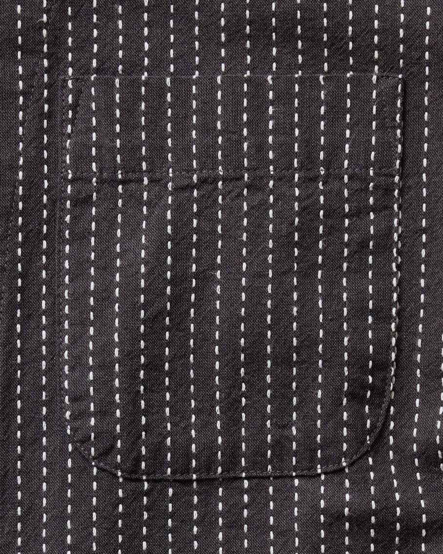 The Conrad Shirt in Pickstitch Stripe Dobby