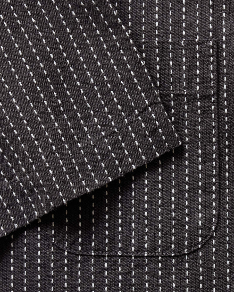 The Conrad Shirt in Pickstitch Stripe Dobby