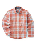 The Cutter Over shirt in Salmon Plaid