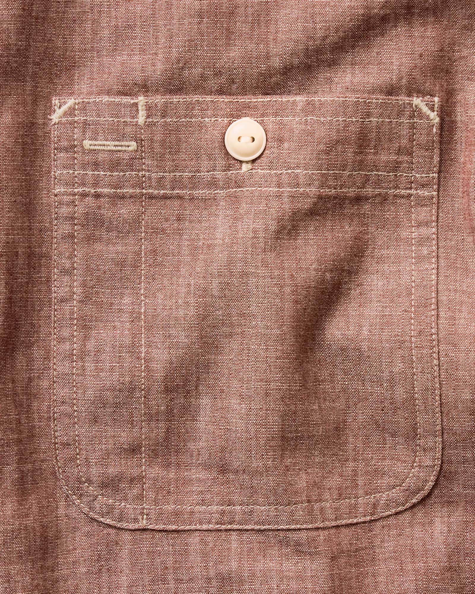 The Foundry Shirt in Brick Chambray