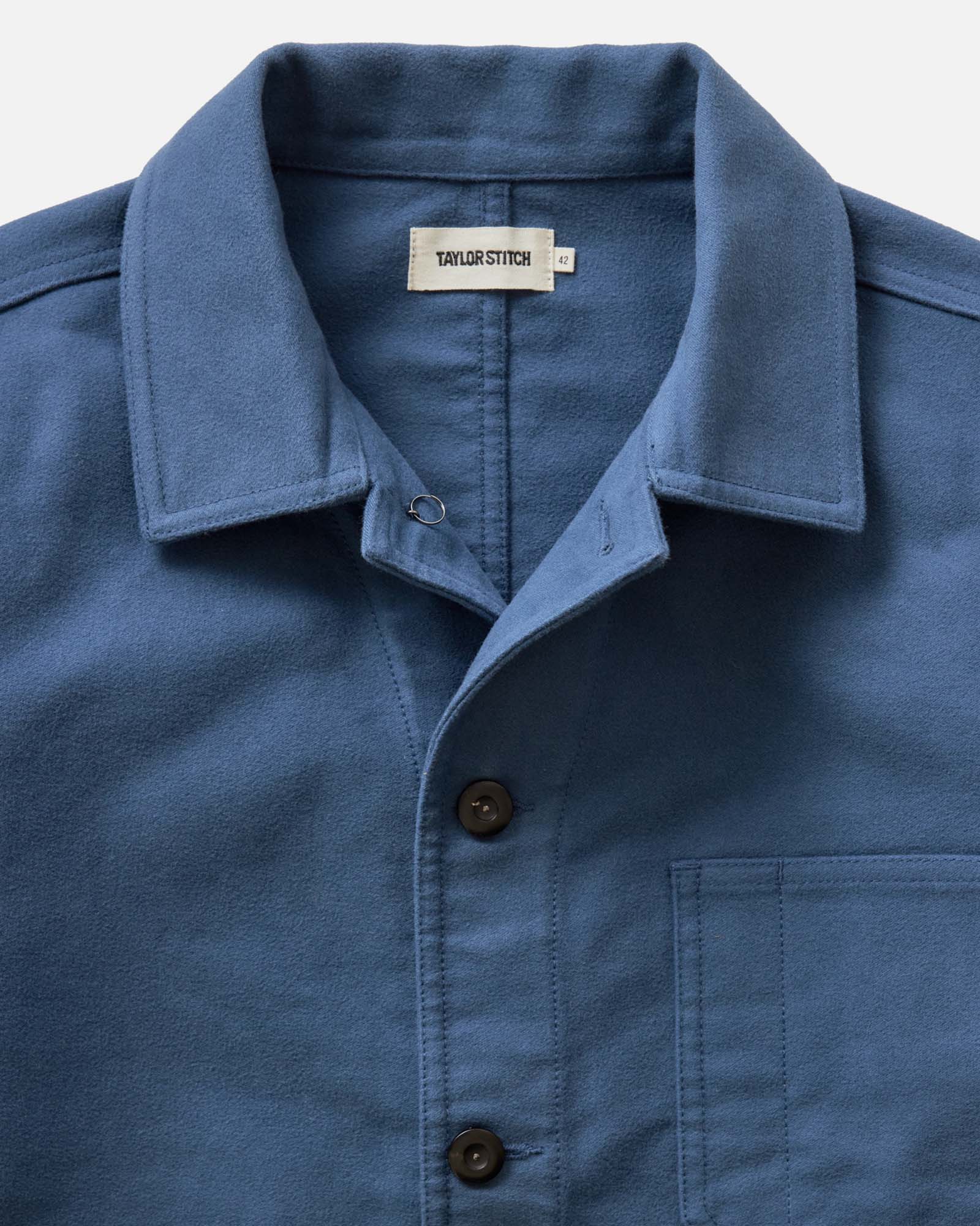 The Ojai Jacket in French Blue Moleskin