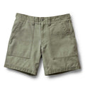 The Surplus Short in Field Olive Reverse Sateen