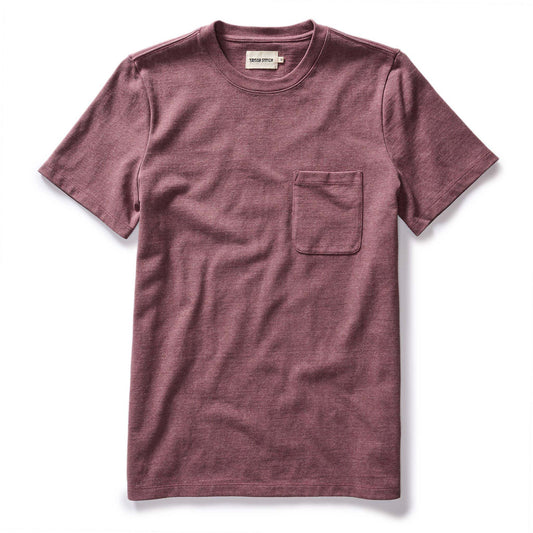 The Heavy Bag Tee in Dried Cherry
