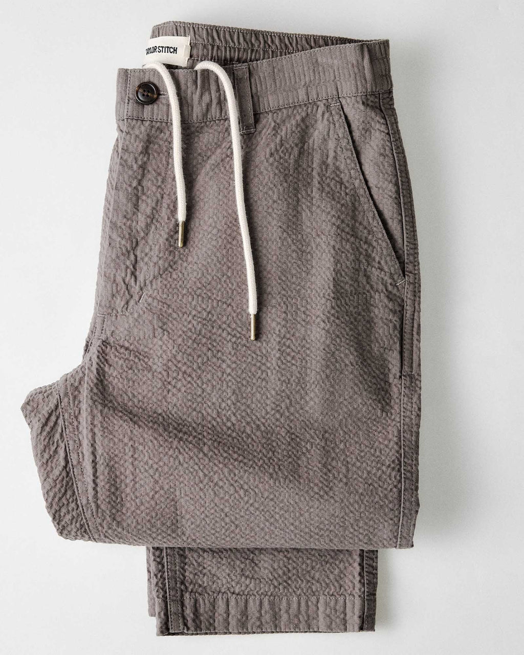 The Easy Pant in Canteen Seersucker