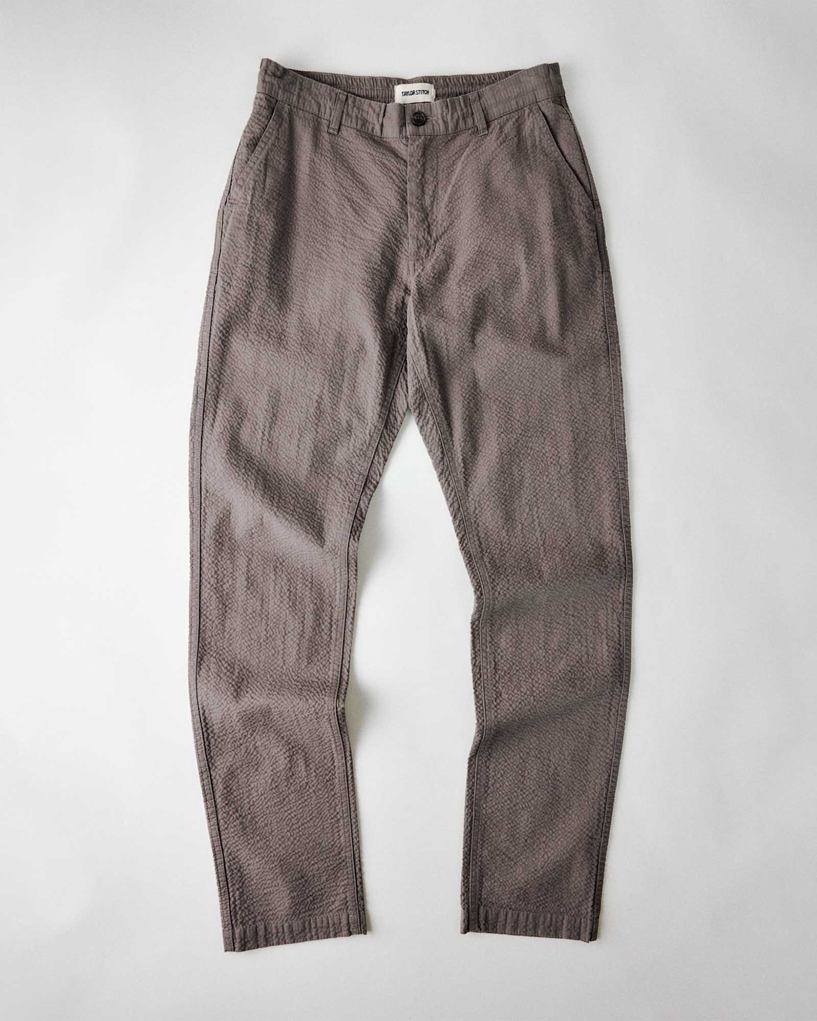 The Easy Pant in Canteen Seersucker
