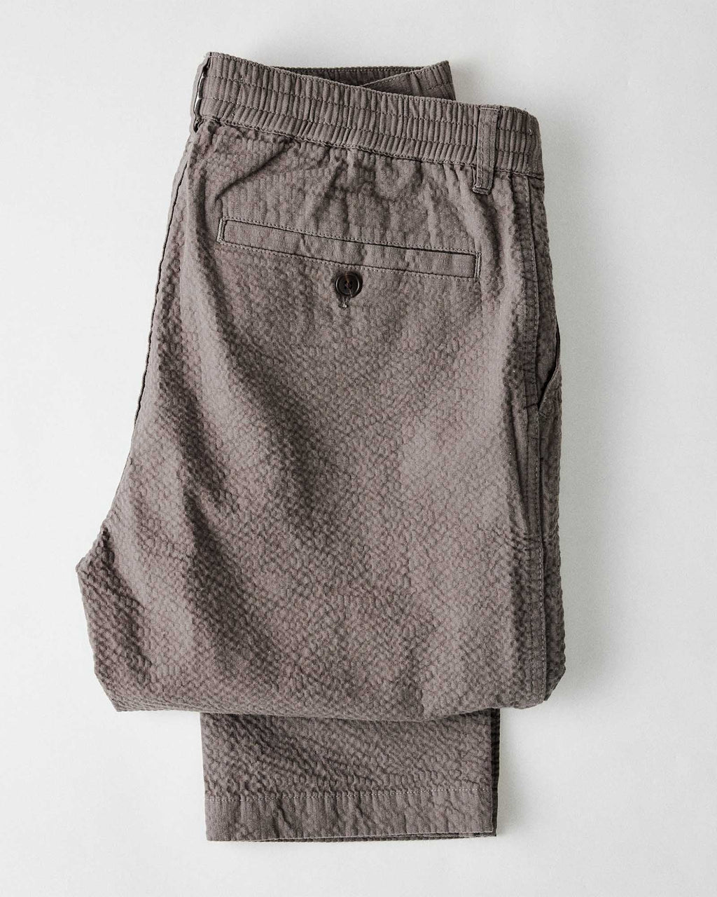 The Easy Pant in Canteen Seersucker