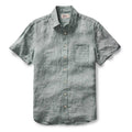 The Short Sleeve California in Cilantro Hemp