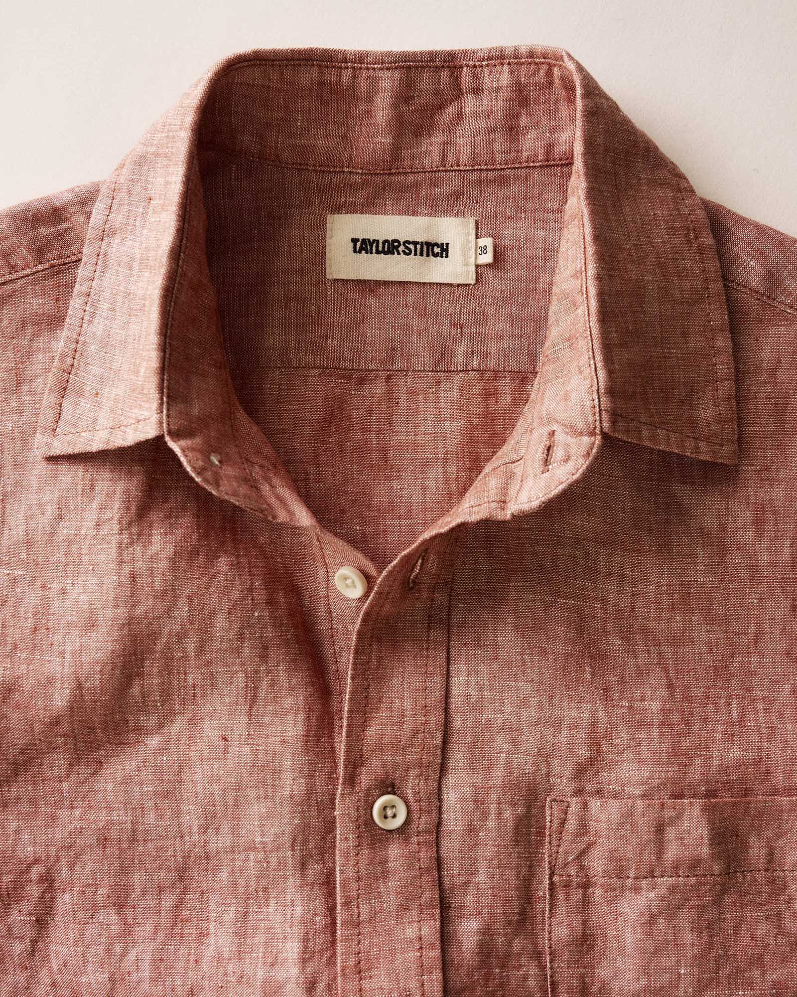 The Short Sleeve California in Fired Clay Hemp
