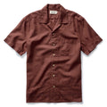 The Short Sleeve Hawthorne in Red Wine Border Eyelet