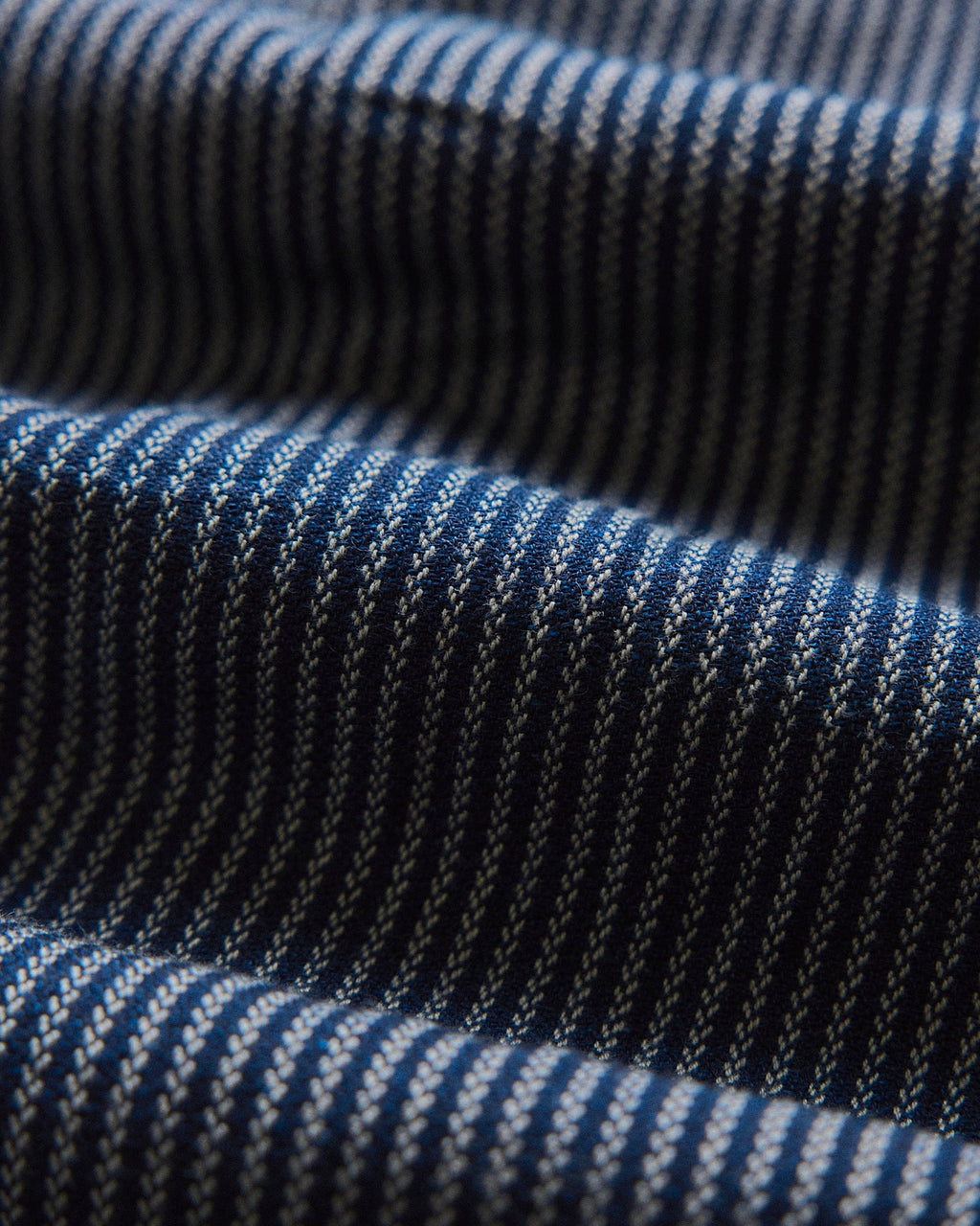 The Short Sleeve Utility Shirt in Roped Indigo