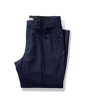 The Stevens Trouser in Navy Linen Seersucker