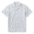 The Hawthorne Shirt in Sky Blue Floral Jacquard
