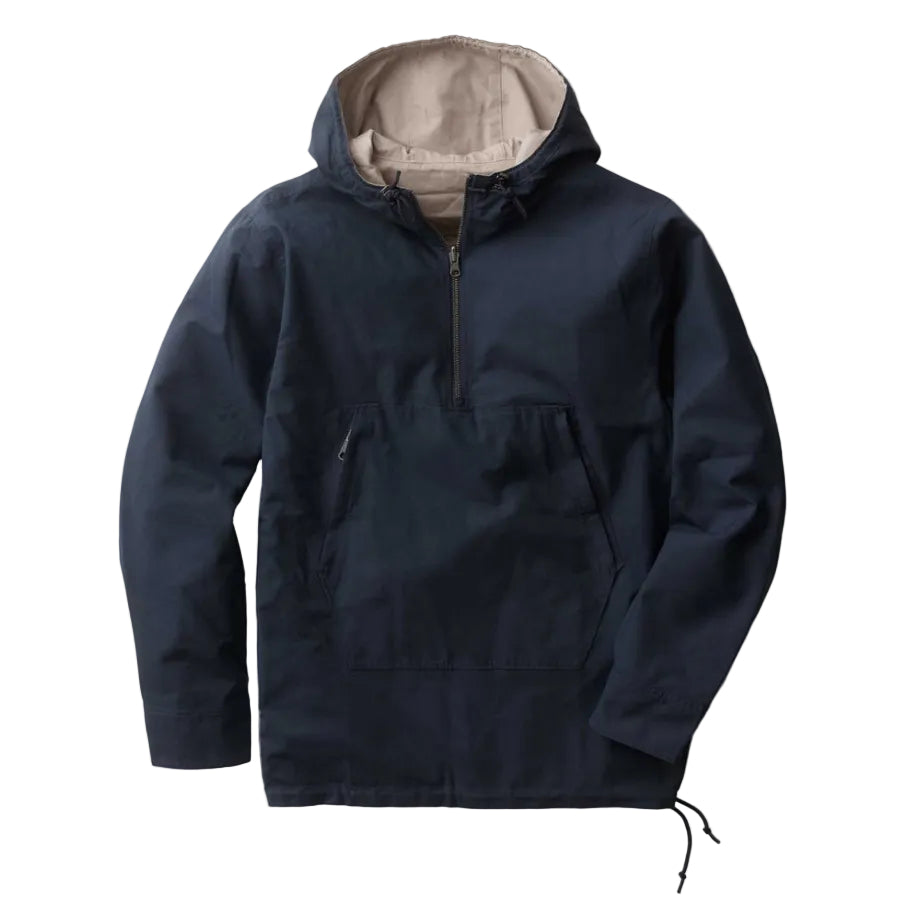 The Squall Anorak in Navy Twill