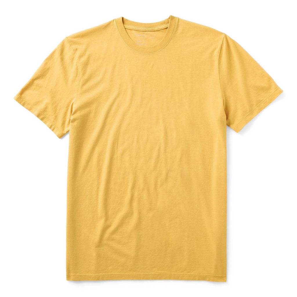 The Cotton Hemp Tee in Goldfinch