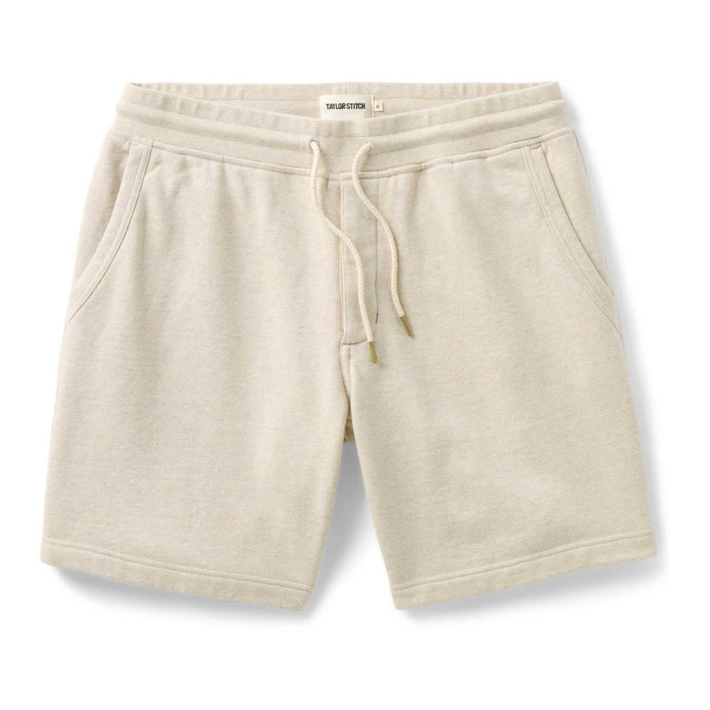 The Sunset Short in Heather Oat Terry