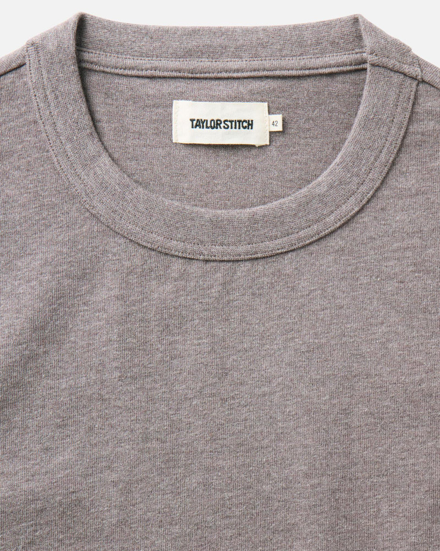 The Organic Cotton Shop Tee in Plum Twist