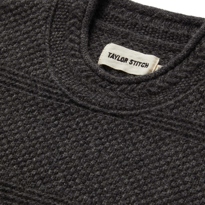 The Ventana Sweater in Heather Graphite