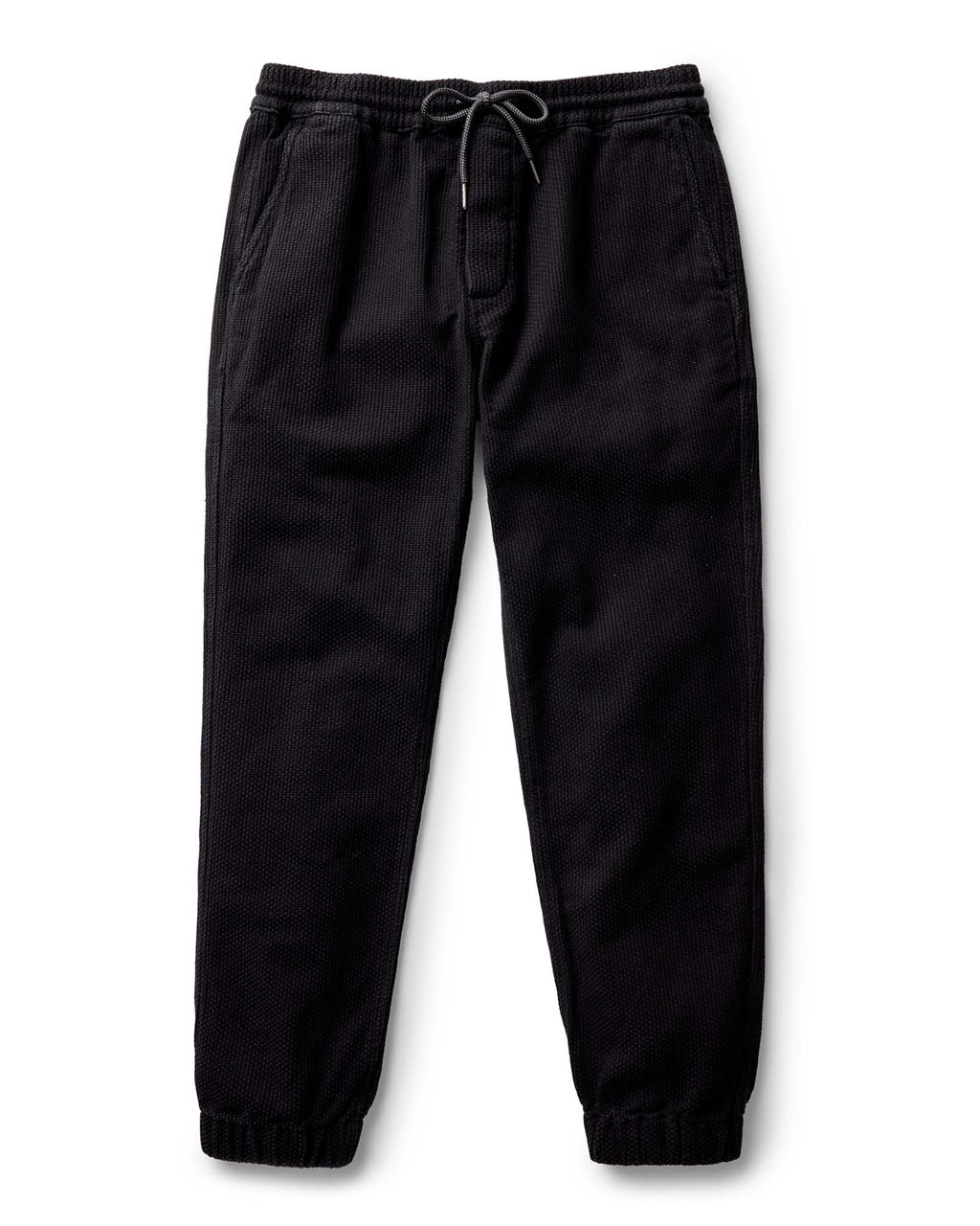 The Apres Pant in Black Indigo Sashiko