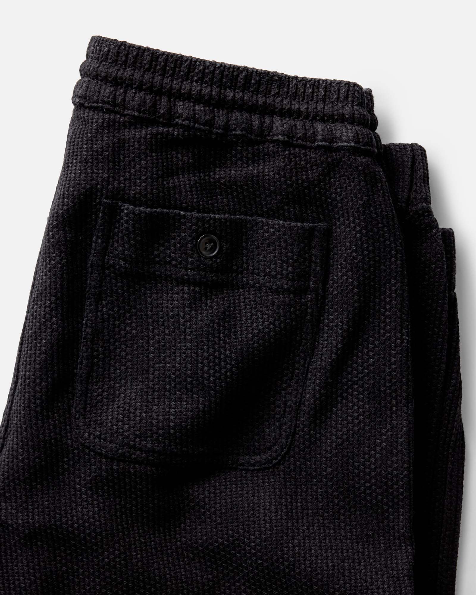 The Apres Pant in Black Indigo Sashiko