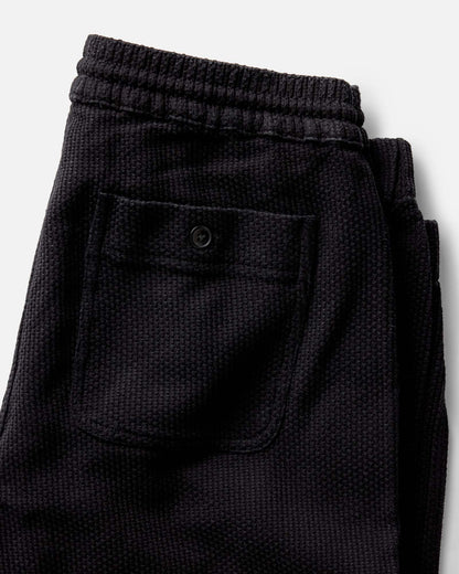 The Apres Pant in Black Indigo Sashiko