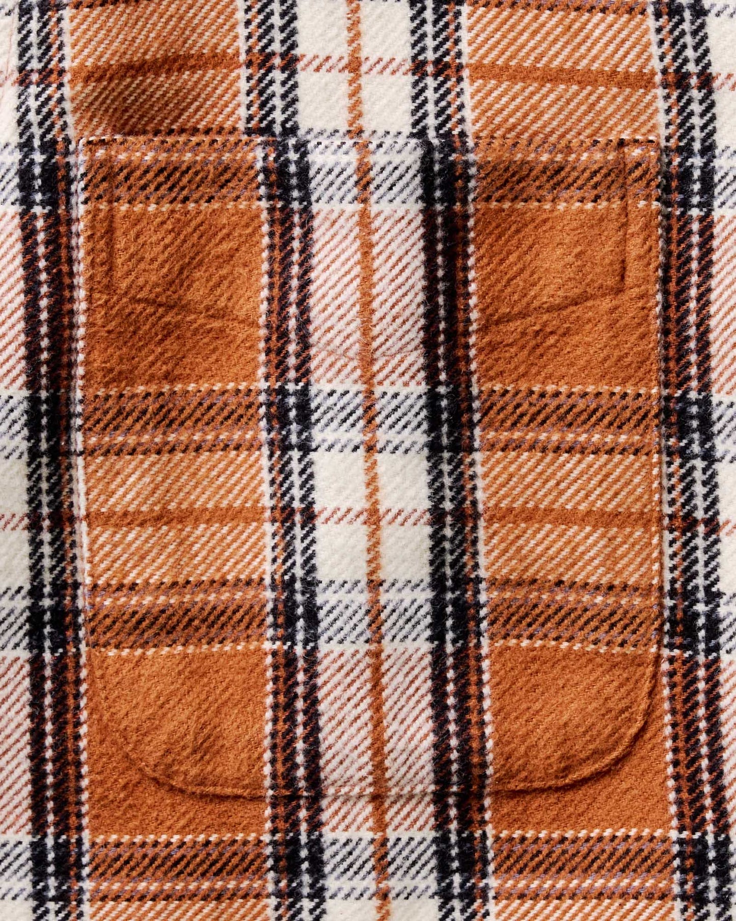 The Crater Shirt in Brick Plaid
