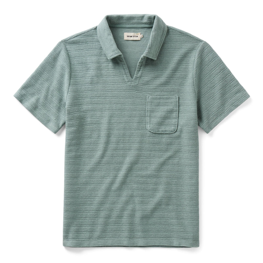 The Meridian Polo in Faded Pine