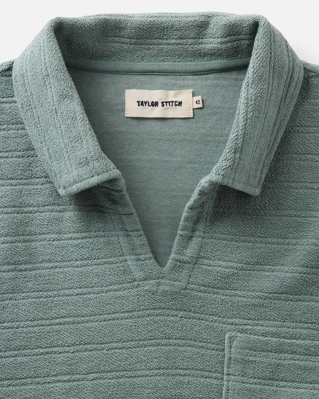 The Meridian Polo in Faded Pine