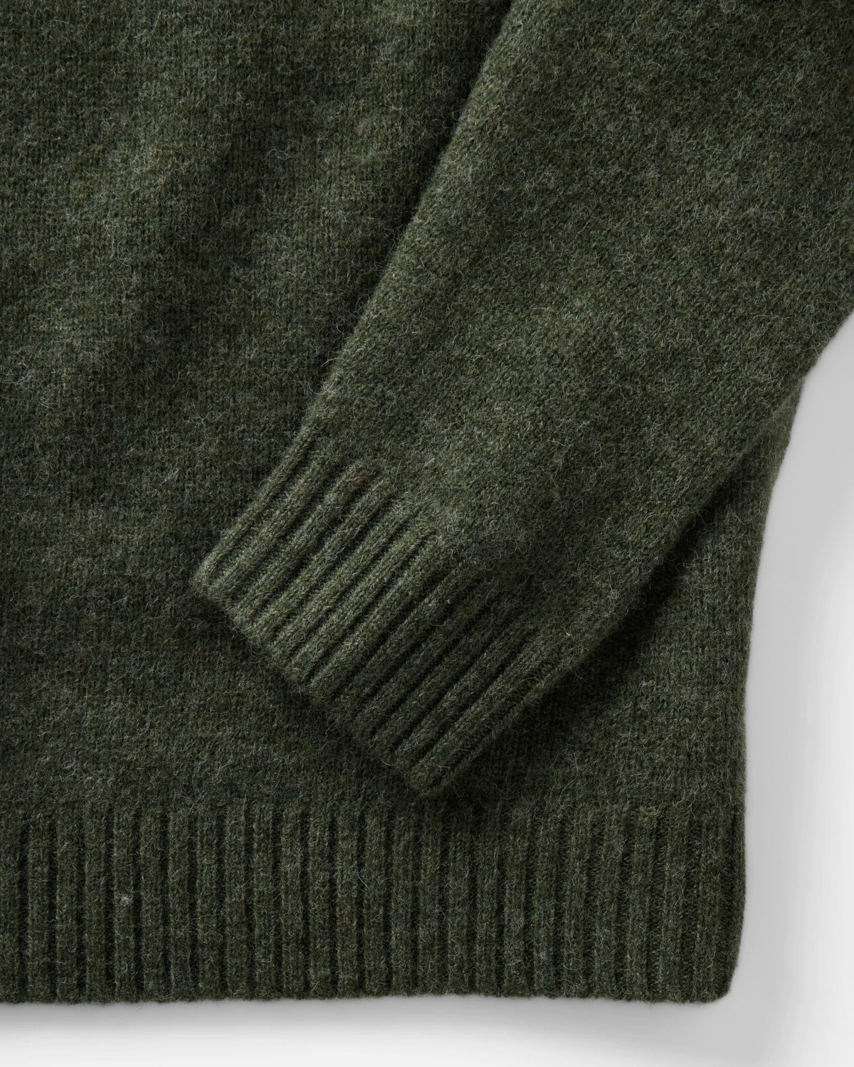 The Eastmoor Sweater in Spruce Wool