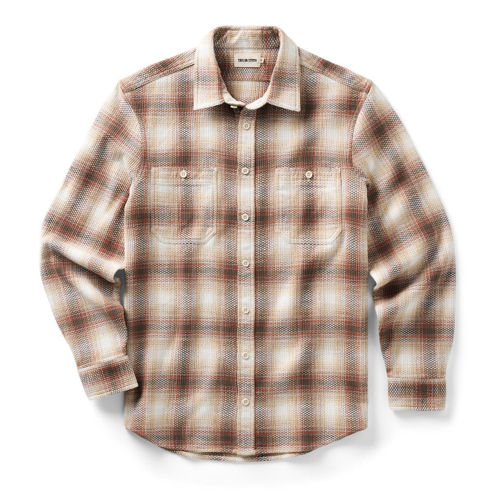 The Utility Shirt in Seaside Check Sashiko