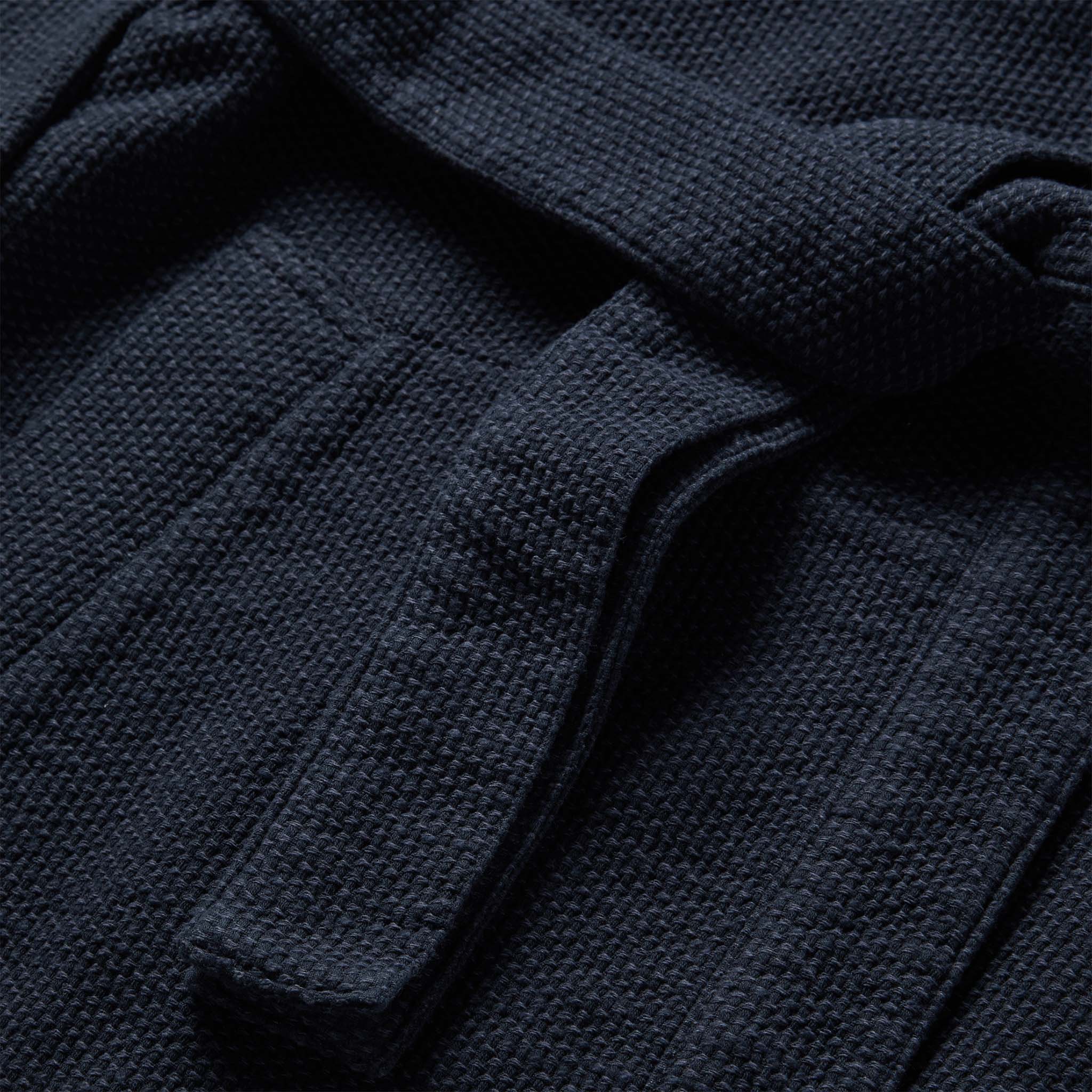 The Apres Robe in Navy Sashiko