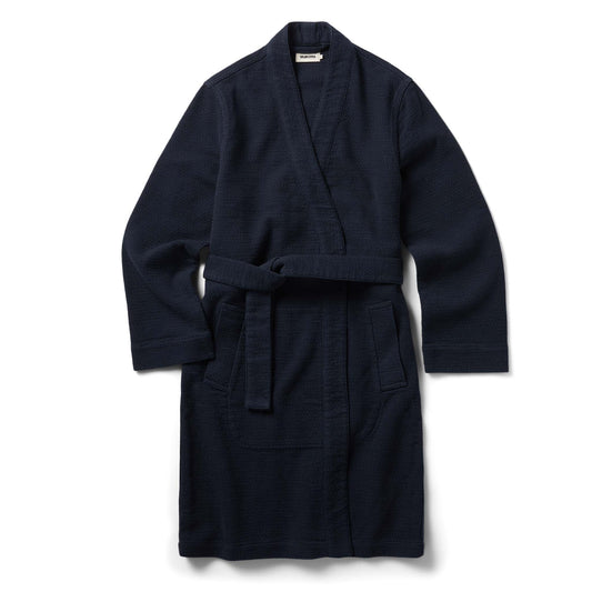 The Apres Robe in Navy Sashiko