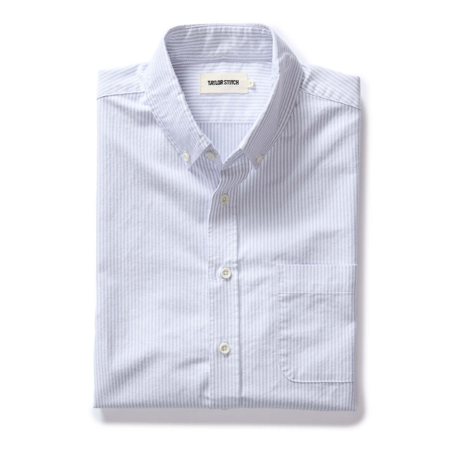The Jack in Greystone University Stripe Oxford – Porterhouse Clothing ...
