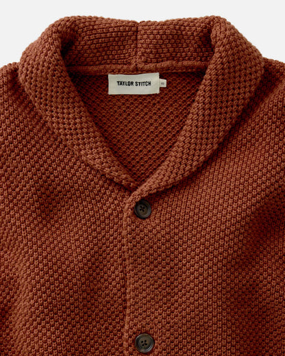 The Crawford Sweater in Rust