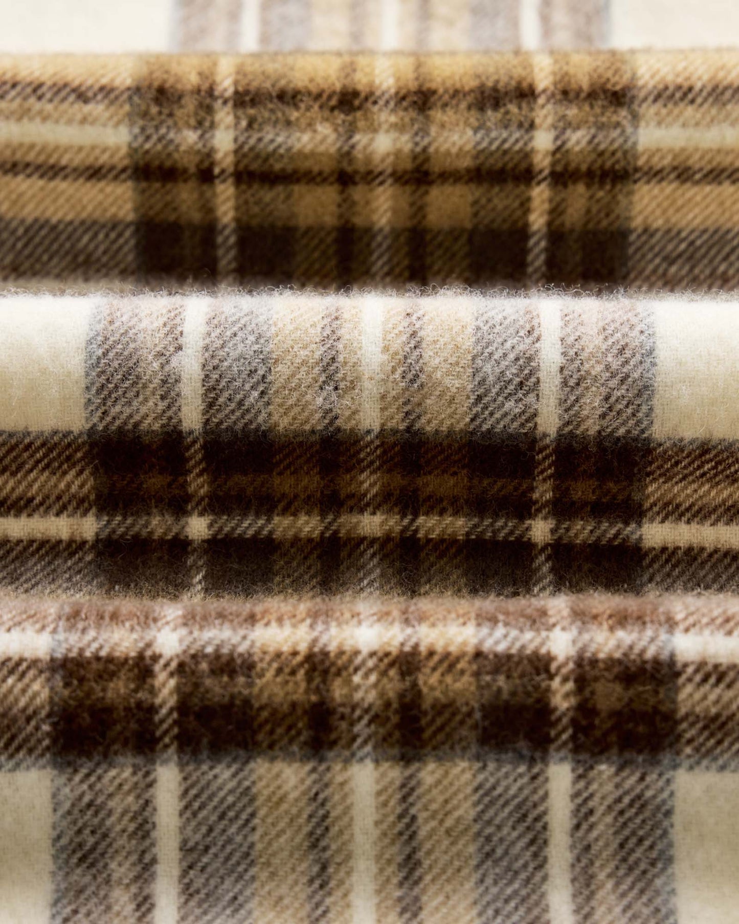 Fireside Scarf in Butterscotch Plaid