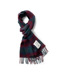 Fireside Scarf in Currant Plaid