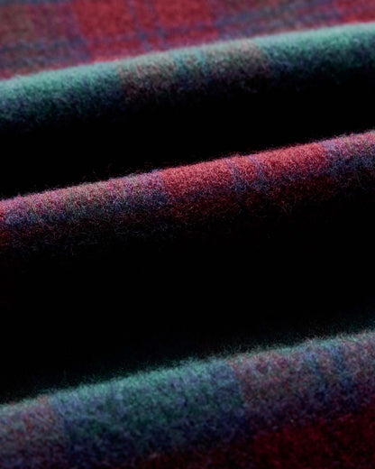 Fireside Scarf in Currant Plaid