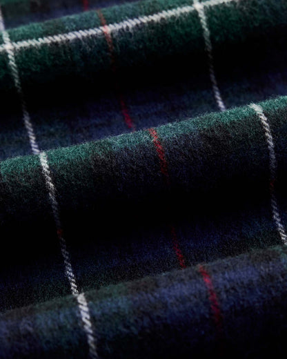 Fireside Scarf in Highland Navy Plaid