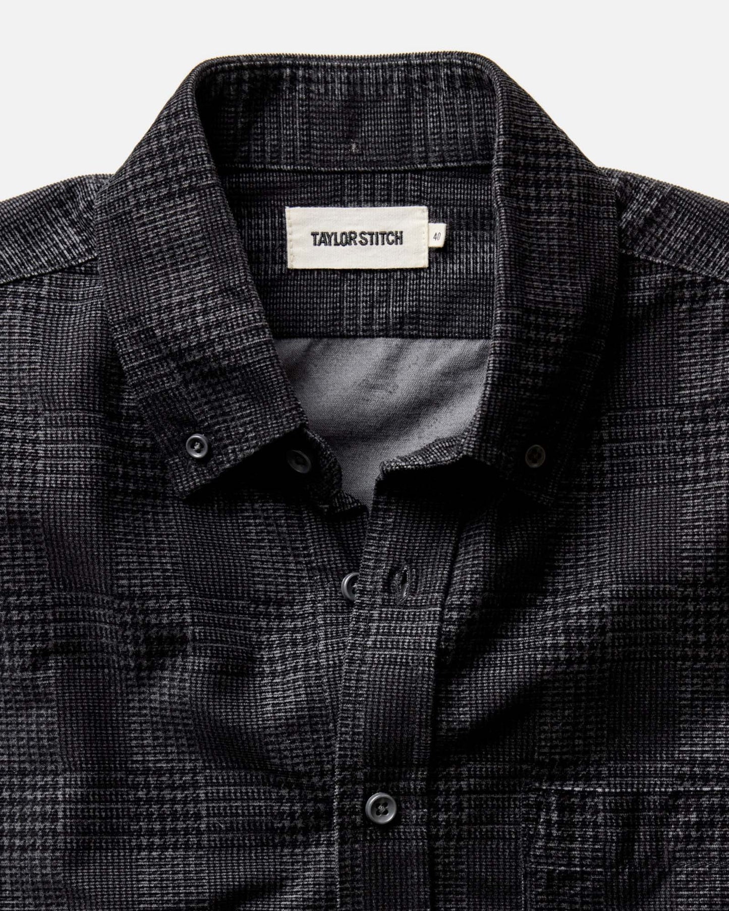 The Jack in Heather Coal Check Pincord